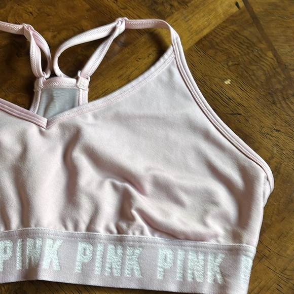 PINK sport Victoria's Secret racer back bras set of 2 size medium - Picture 4 of 11